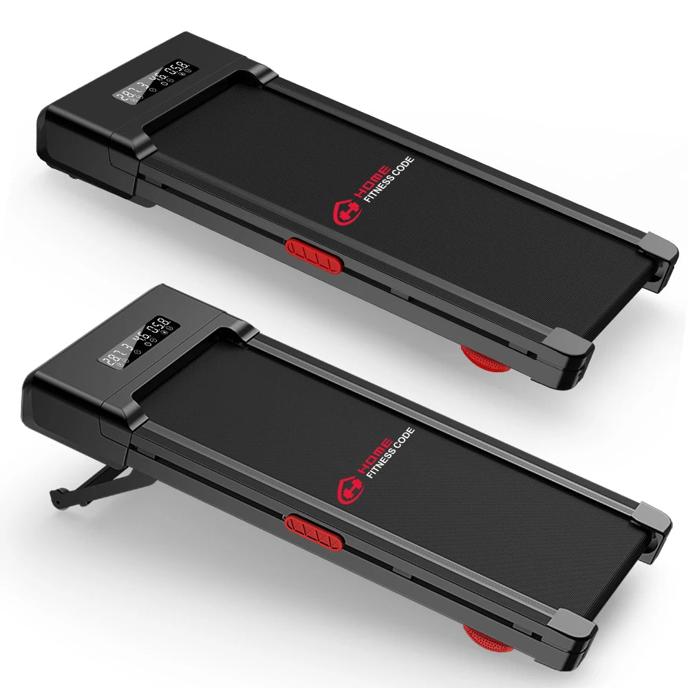 Walking Pad Treadmill for Home 9%Incline Under Desk Treadmill 3.0HP Quiet Motor Walking Running Machine with LCD Displa