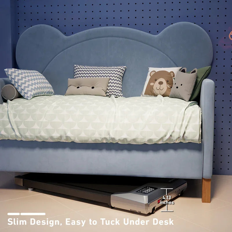 2-in-1 Portable Walking Pad Treadmill for Home & Office Use