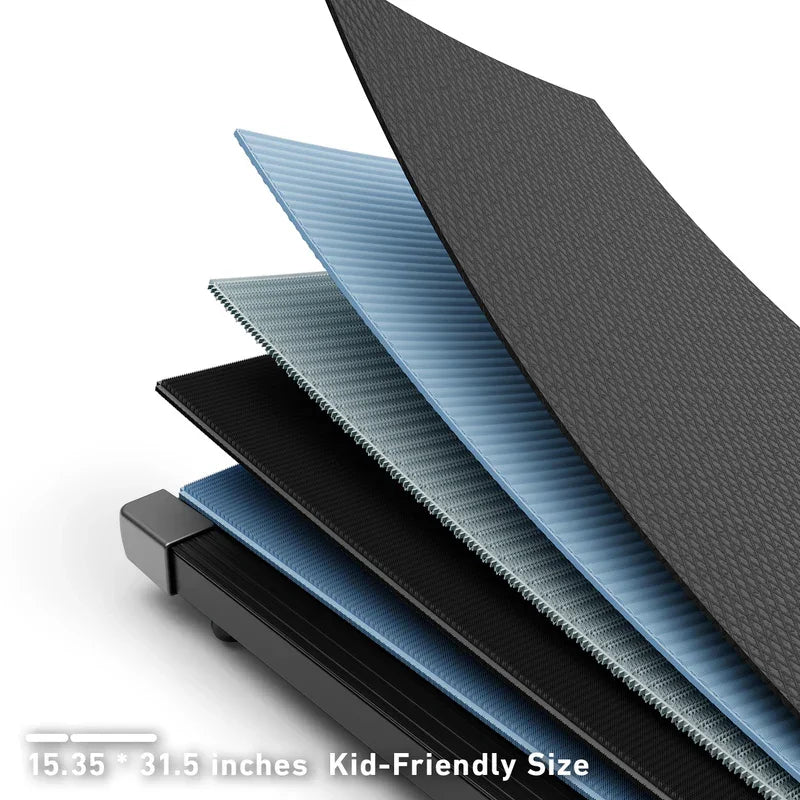 2-in-1 Portable Walking Pad Treadmill for Home & Office Use