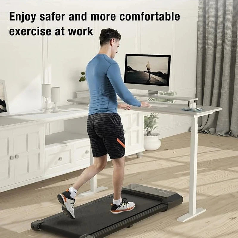 2-in-1 Portable Walking Pad Treadmill for Home & Office Use